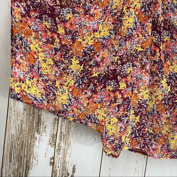 A.N.A., Oversized Colorful Cropped Sheer Too. Size XL. In excellent condition! - Picture 2 of 5